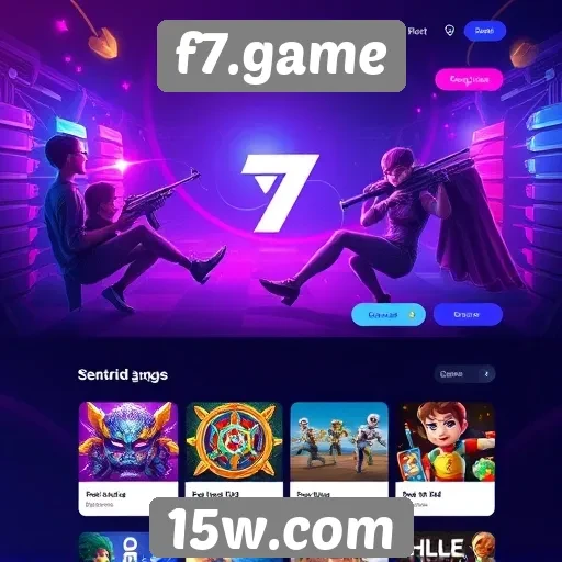 Experiência de usuário no site F7.game